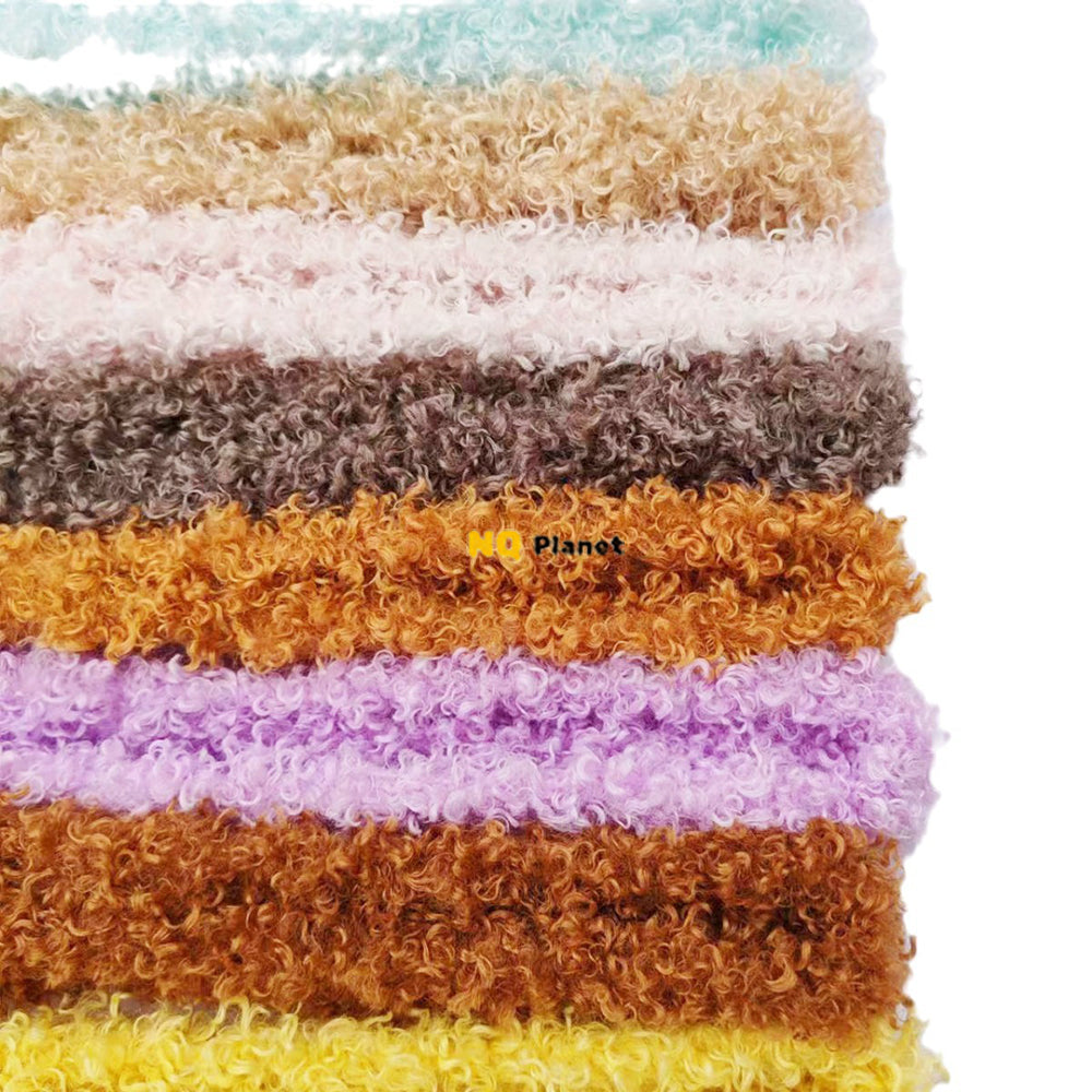 NQ Planet Handwork Curly Hair Plush 20mm Twist Sticks for DIY Miniature Dolls - Iron Wire Strip Pipe Cleaner For Making Animal Dolls 30 Pieces Free Shipping