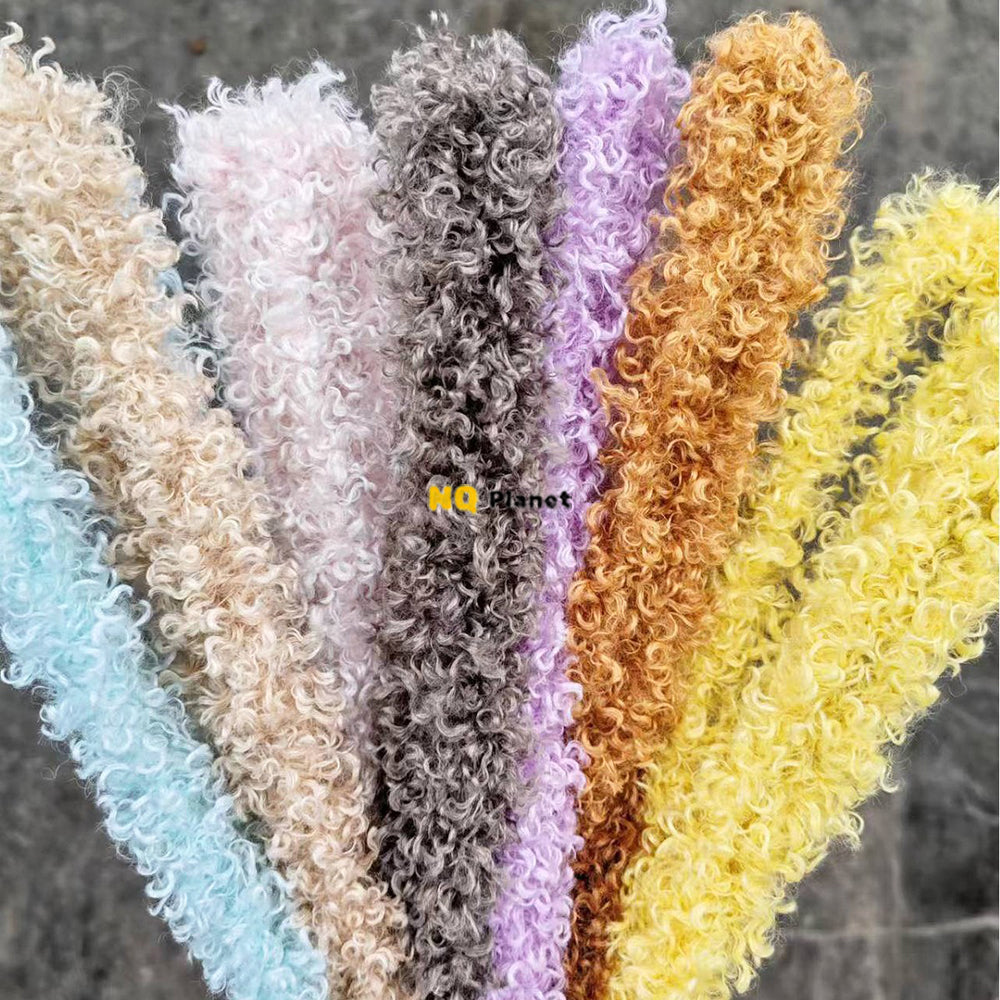 NQ Planet Handwork Curly Hair Plush 20mm Twist Sticks for DIY Miniature Dolls - Iron Wire Strip Pipe Cleaner For Making Animal Dolls 30 Pieces Free Shipping