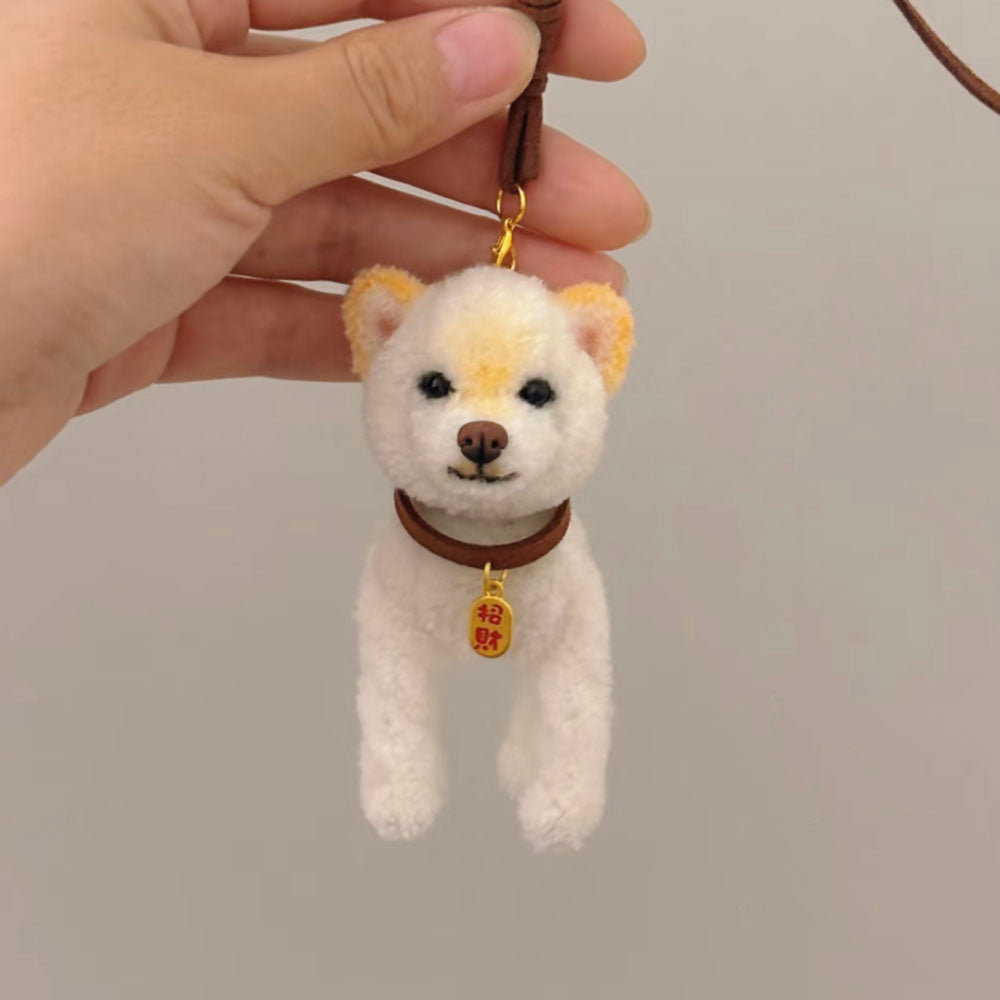 NQ Planet Miniature Shiba Inu Doll Making with 9mm Wool Pipe Cleaner