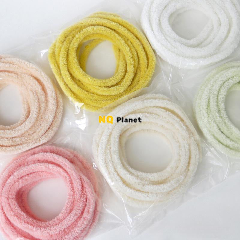 NQ Planet Handwork 9mm Wool Pipe Cleaner For Making Miniature Animals 30 Pieces Free Shipping