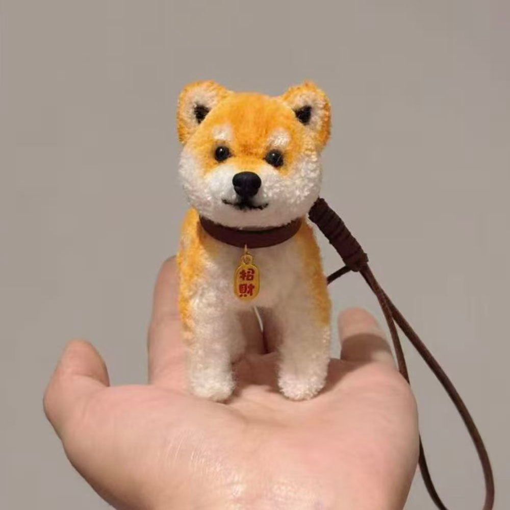 NQ Planet Miniature Shiba Inu Doll Making with 9mm Wool Pipe Cleaner
