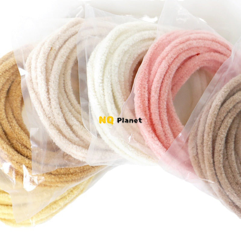 NQ Planet Handwork 9mm Wool Pipe Cleaner For Making Miniature Animals 30 Pieces Free Shipping