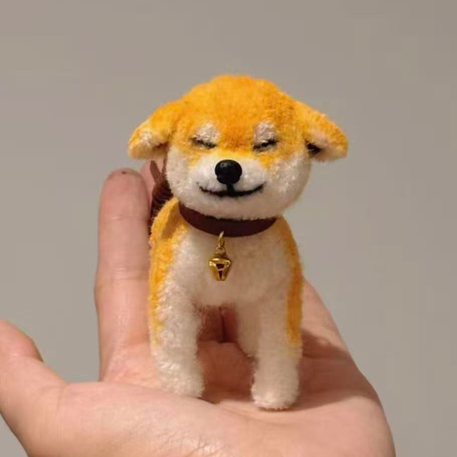 NQ Planet Miniature Shiba Inu Doll Making with 9mm Wool Pipe Cleaner