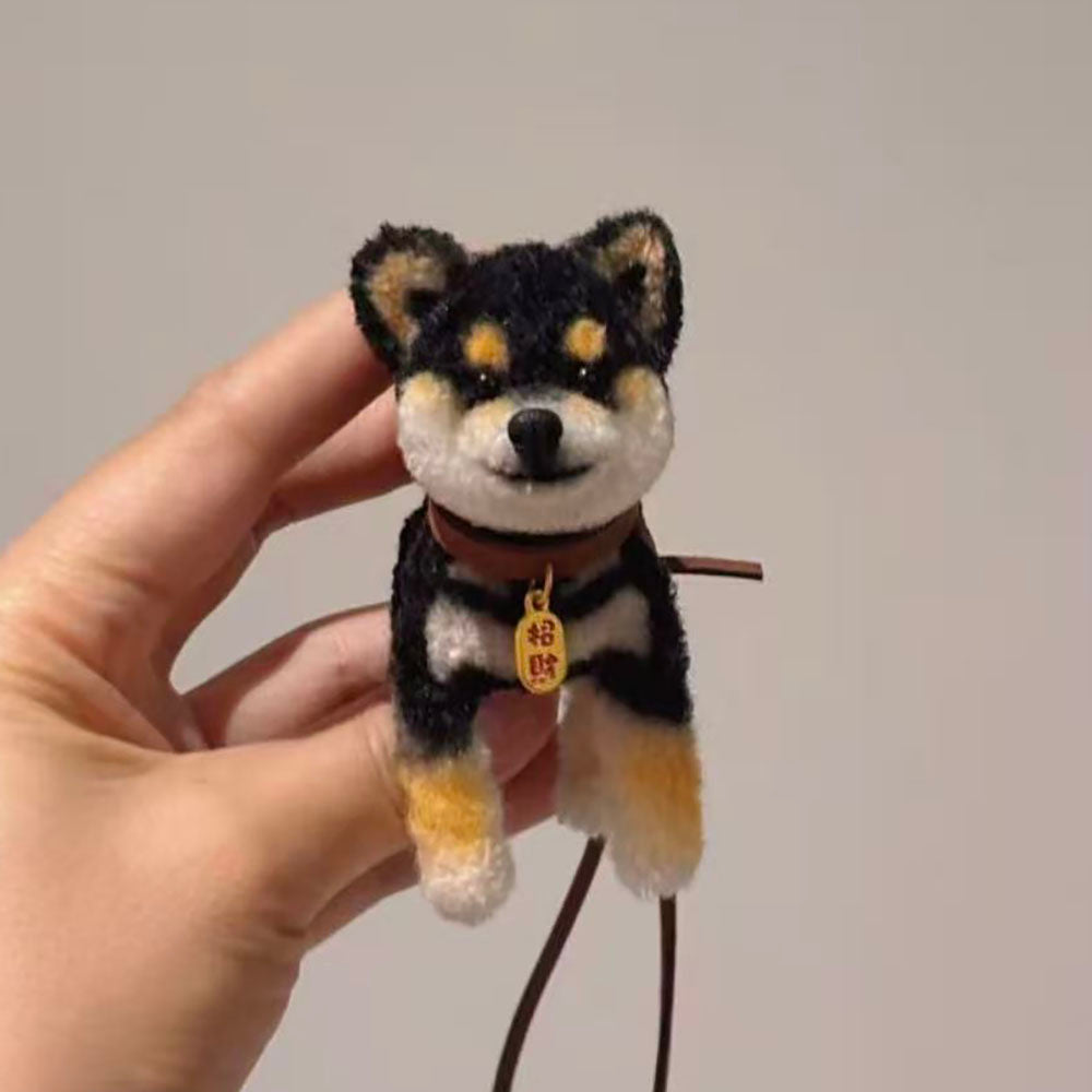NQ Planet Miniature Shiba Inu Doll Making with 9mm Wool Pipe Cleaner