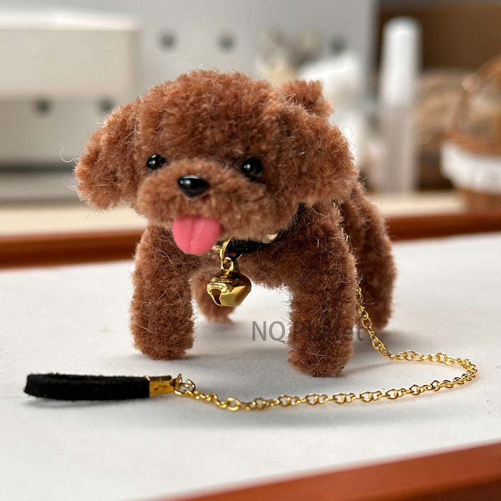 Wool Pipe Cleaners 6mm Craft kits for Making 2-3 Poodle Dogs and Comes with Video Tutorials.