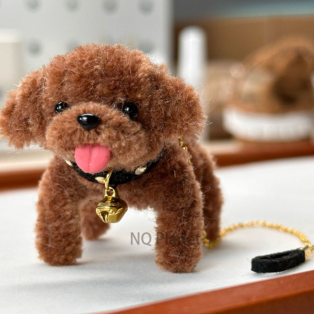 Wool Pipe Cleaners 6mm Craft kits for Making 2-3 Poodle Dogs and Comes with Video Tutorials.