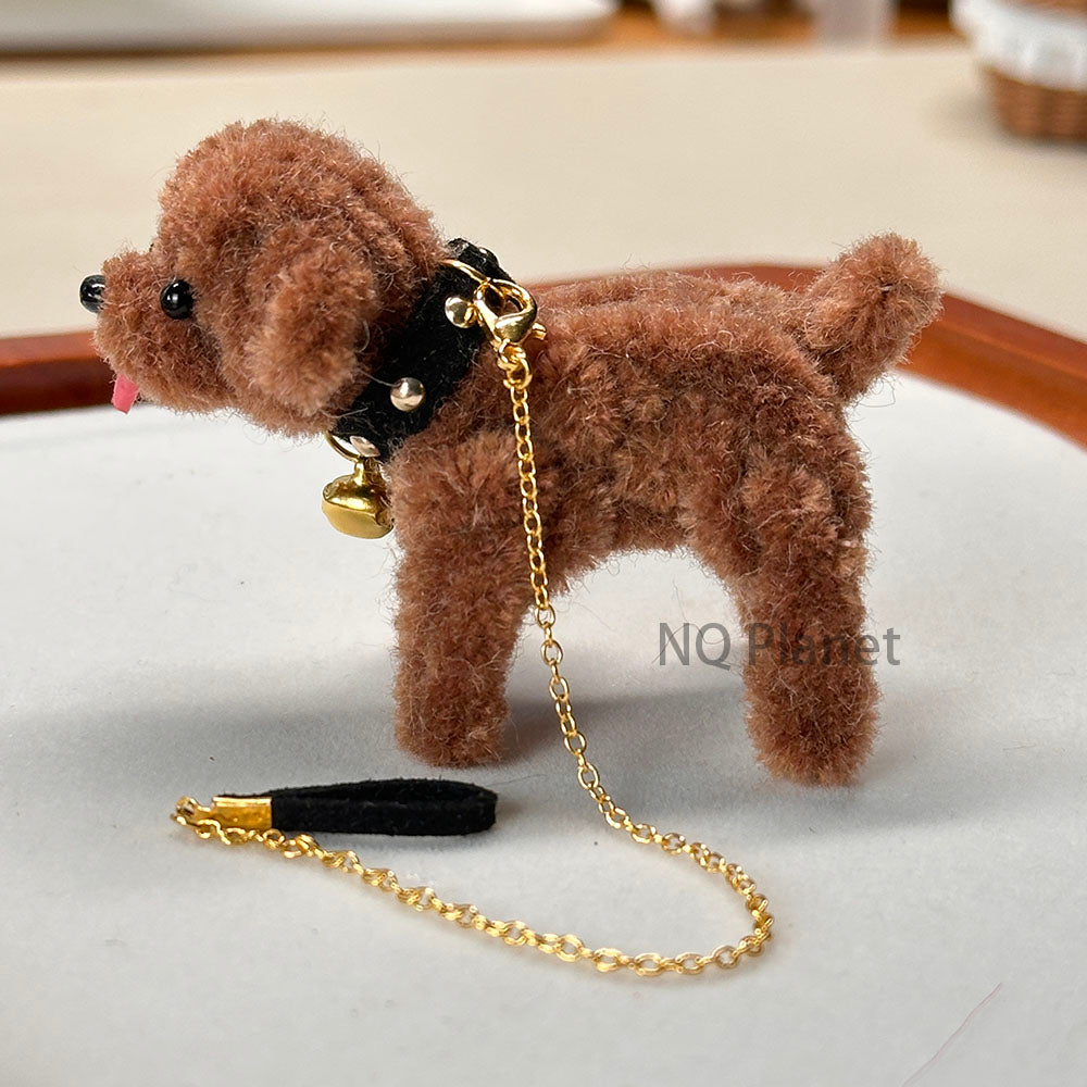 Wool Pipe Cleaners 6mm Craft kits for Making 2-3 Poodle Dogs and Comes with Video Tutorials.