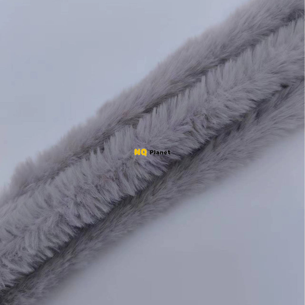 NQ Planet Handwork 20mm Faux Rabbit Fur Pipe Cleaner For Making Animal Dolls 30 Pieces Free Shipping