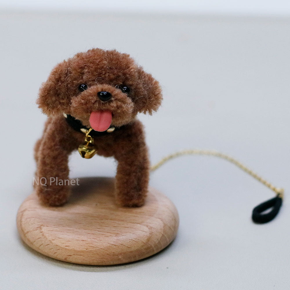 NQ Planet Miniature Poodle Doll Making with 6mm Wool Pipe Cleaner Ready To Ship