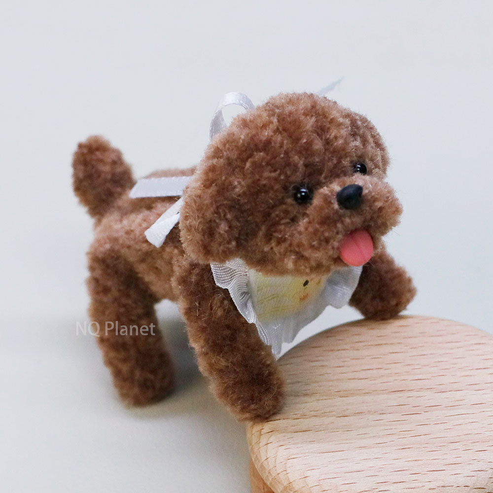 NQ Planet Miniature Poodle Doll Making with 9mm Wool Pipe Cleaner Ready To Ship