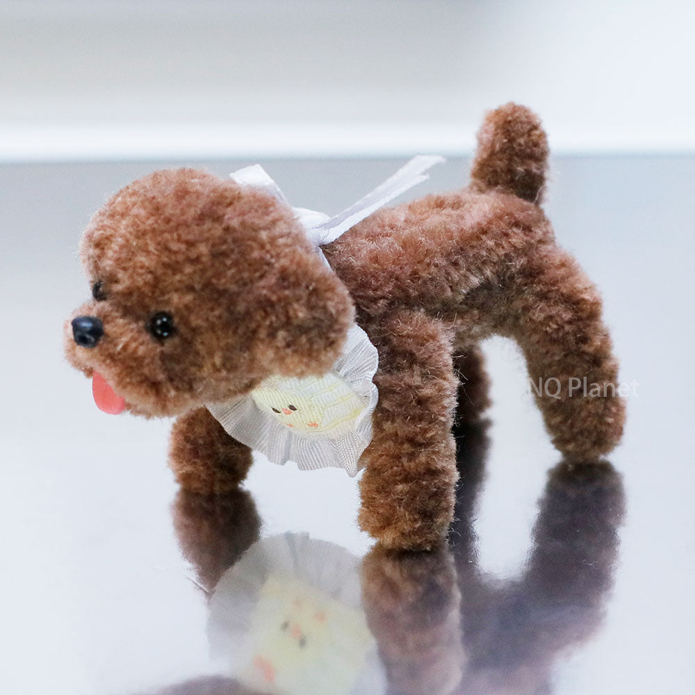 NQ Planet Miniature Poodle Doll Making with 9mm Wool Pipe Cleaner