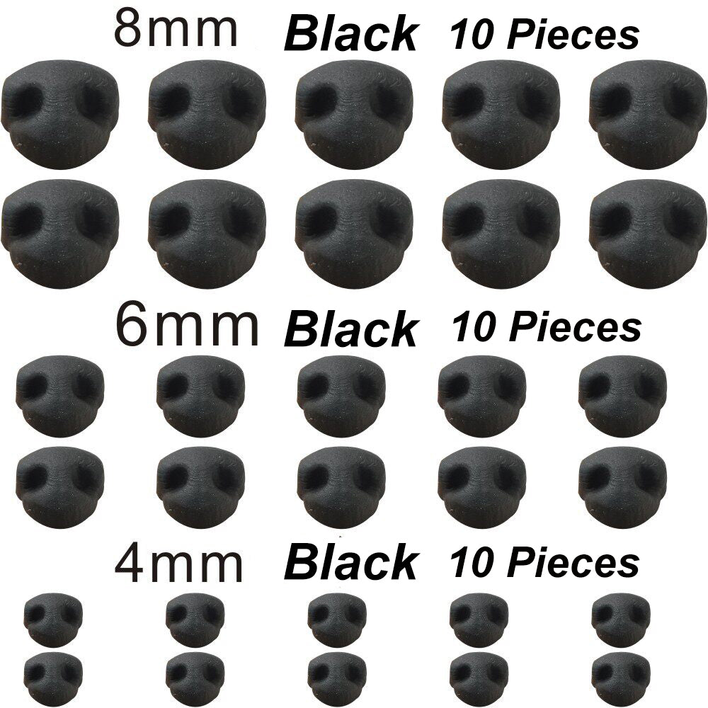 NQ Planet Handwork Soft Rubber Safety Nose Craft Dog Noses for Crafts DIY Free Shipping