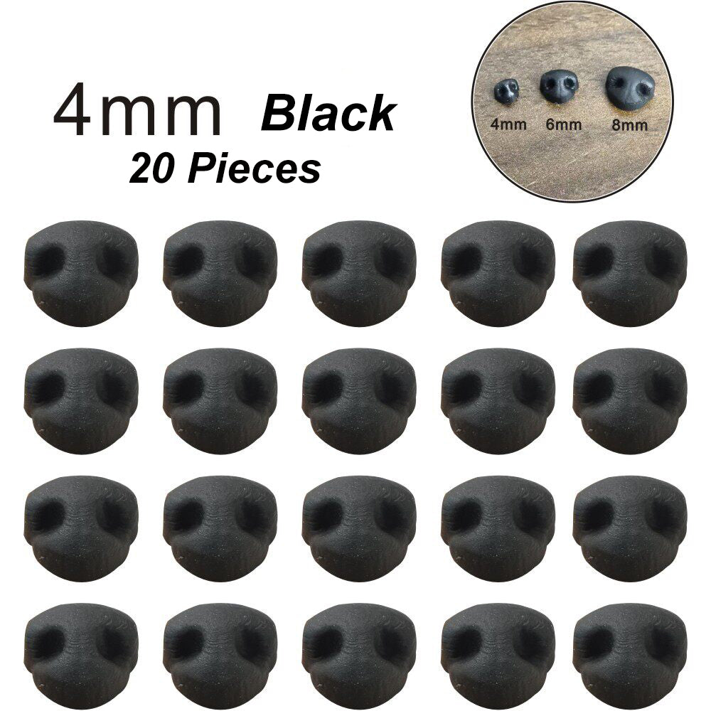 NQ Planet Handwork Soft Rubber Safety Nose Craft Dog Noses for Crafts DIY Free Shipping