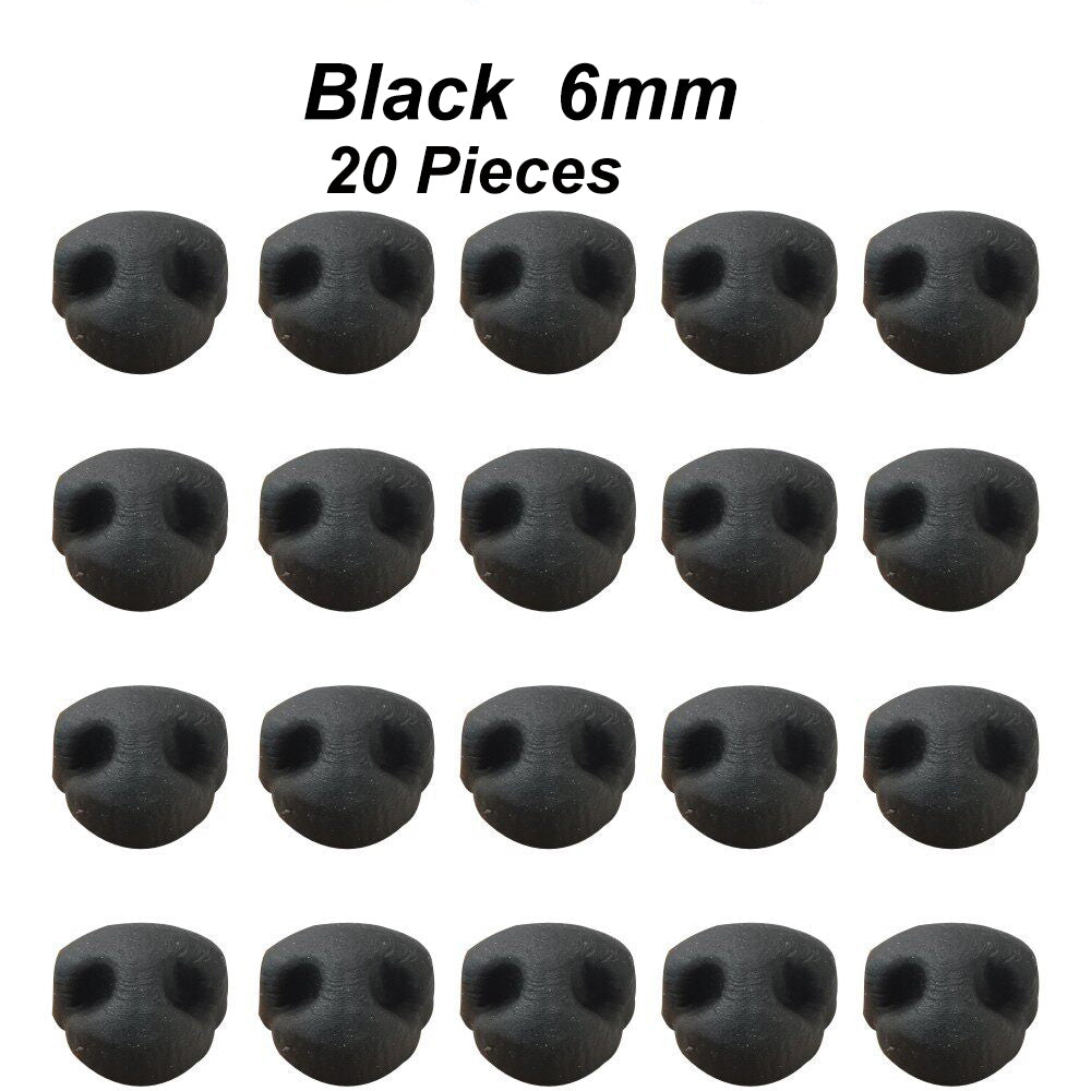 NQ Planet Handwork Soft Rubber Safety Nose Craft Dog Noses for Crafts DIY Free Shipping