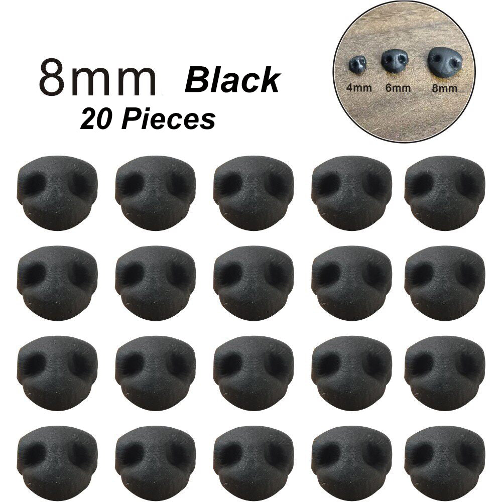 NQ Planet Handwork Soft Rubber Safety Nose Craft Dog Noses for Crafts DIY Free Shipping