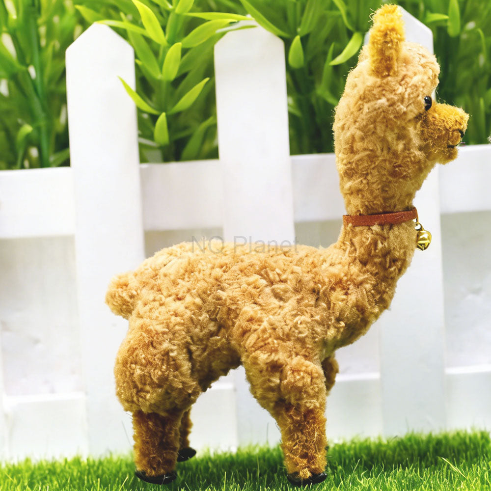 NQ Planet Miniature Alpaca Making with 6mm Wool Pipe Cleaner and Coral Fleece Pipe Cleaner Ready To Ship