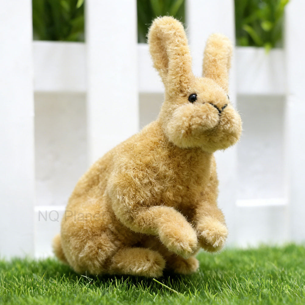 NQ Planet Miniature Yello Rabbit Making with 6mm + 9mm Wool Pipe Cleaner Ready To Ship